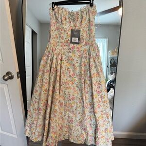 House of CB Adabella Floral Midi Dress